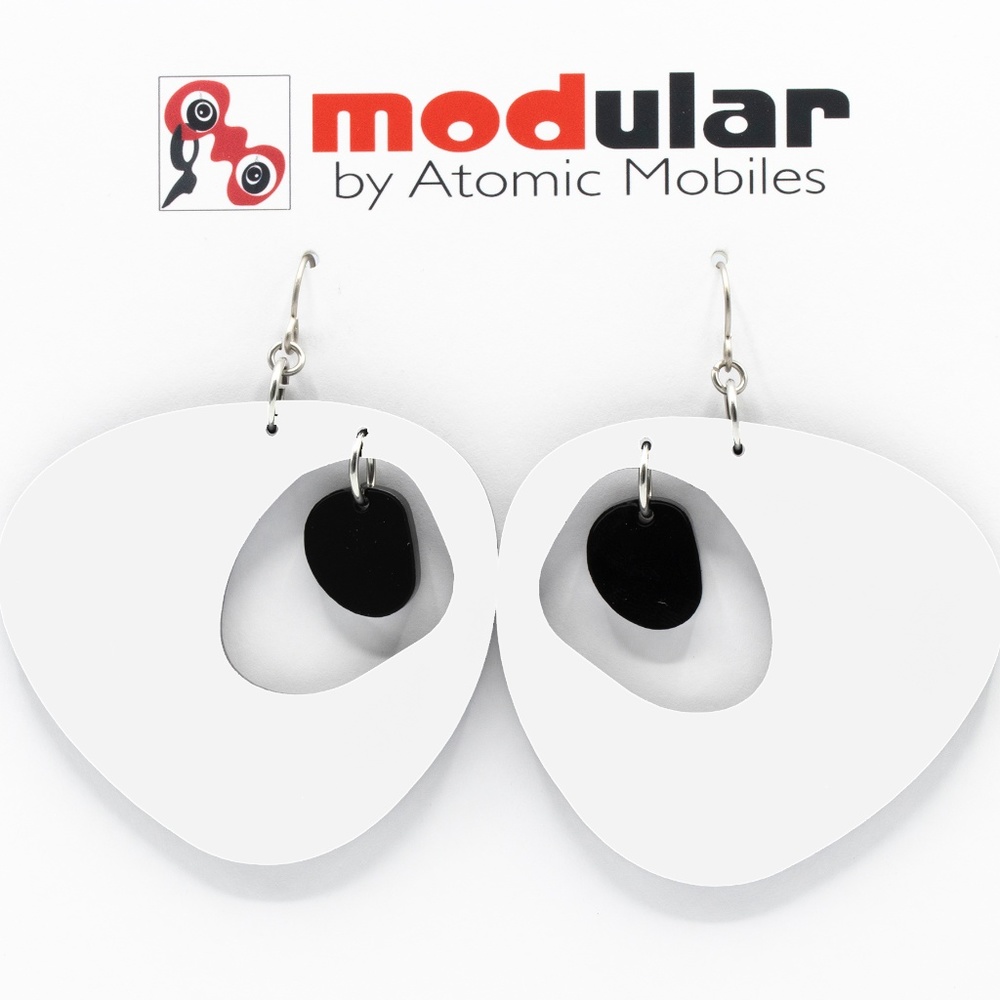 Cool Googie Statement Earrings Hip Handmade in LA
